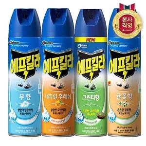 [에프킬라]에프킬라 모기약 에어로졸 500ml x 3개 (향 4종 택1)