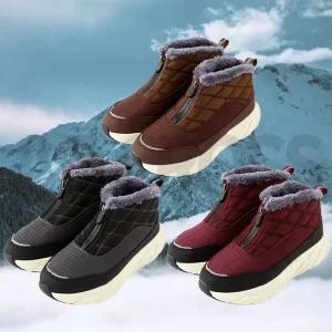 헤베나 스노우 캐나다 소가죽 방한부츠 남자 여자 겨울 등산 낚시 방수 보온 방한 신발 부츠 방한화