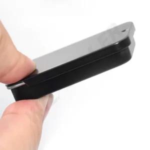 휴대용 슬라이드 사각 소형틴케이스 초미니 소품보관함 미니정리함 다용도케이스 포토카드보관함 면봉케이