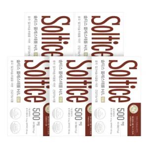 솔티스 홍국 콜레스테롤 5박스 HDL LDL 혈행 간건강 밀크씨슬 면역 영양제