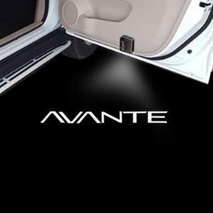 [XBGJJINK]아반떼 CN7 레터링 LED 3세대 도어라이트 차량