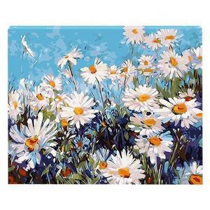 [RG5O02R1]DIY 명화그리기 유화 페인팅 데이지와 하늘