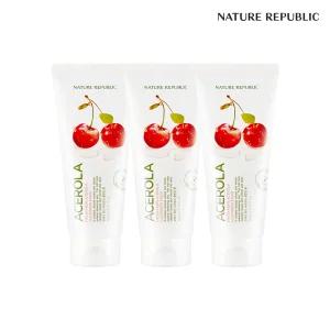 [네이처리퍼블릭] 프레시 허브 아세로라 클렌징폼 *3