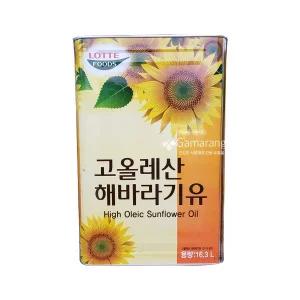 롯데푸드 고올레산해바라기유15kg 스페인산가마랑