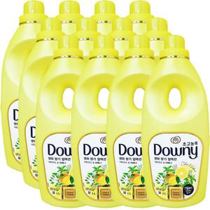 다우니 생화 향기 컬렉션 섬유유연제 시트러스 앤 버베나 본품 1L 12개