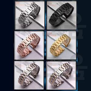 스와로브스키 시계 호환 12-22 mm 스테인레스 시계줄 스트랩 메탈 브레이슬릿 워치밴드