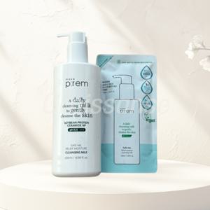 메이크프렘 세이브 미 릴리프 모이스처 클렌징밀크 500ml 1개 + 리필 100ml 1개