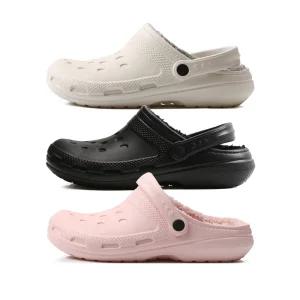 월드컵 크로스히트 남성 여성 EVA 털 슬리퍼 겨울 방한화 신발