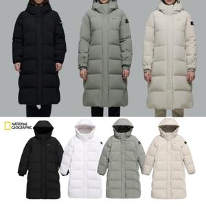 내셔널지오그래픽 롱패딩 24FW 여성 카이만 프로 롱기장 구스 다운 점퍼 겨울 커플 아우터
