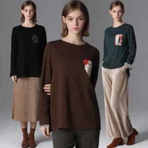 르오트 탱글 티블라우스