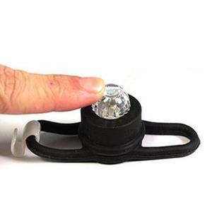 [JHP7214R_51]실리콘 라이트HL7(블랙)자전거안전등