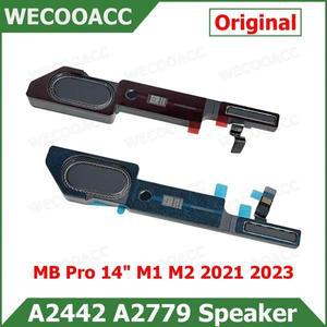 호환 맥북 프로 레티나 2021 용 왼쪽 오른쪽 내부 스피커 14 인치 M1 M2 A2442 A2779