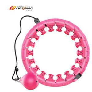 [RGM848P6]울트라 후프 핑크 지압 뱃살 스마트 훌라후프