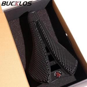 BUCKLOS 3D 프린트 자전거 새들 나일론 카본 로드 바이크 시트 쿠션 중공 편안한 사이클링 부품