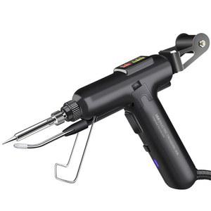 내열식 자동 인두 납공급 디스 온도 조절 용접건 인두기 전기