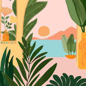 하모니아트 러블DIY 유화그리기 세트 40x50 꿈의 정원2