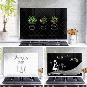 [아우트]강화유리 렌지벽면 주방꾸미기 글라스 900x600