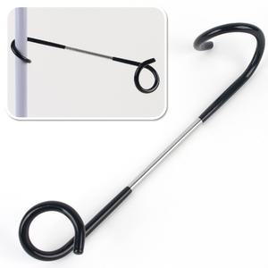 캠핑랜턴걸이 양면조명거치대 폴대전등고리 손전등걸이대