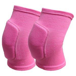 배구, 축구, 댄스, 요가, 레슬링, 달리기, 사이클링 등 스포츠 장면에 적합한 미끄럼 방지 스펀지, 부드럽고 통기성이 좋은 남성용, 여성용, 소녀용, 용 핑크 무릎 패드 (핑크, 스몰)