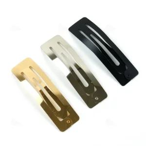 대형 왕 똑딱핀 앞머리 옆머리 고정 4개 사각 머리핀 DIY 핀대 부자재