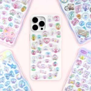 아트박스/핑크풋 핑크풋 홀로그램 봉봉 드롭 스티커