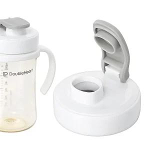 순수아 더블하트 젖병 호환 드링킹 머그 물컵 캡