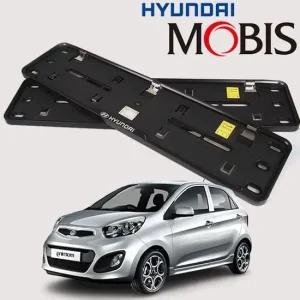 현대모비스 정품 올뉴모닝 순정 번호판 가드 플레이트 번호판가드 자동차번호판가드