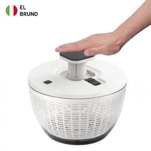 엘브루노 TFDX7654 반자동 펌프형 야채탈수기 샐러드 스피너