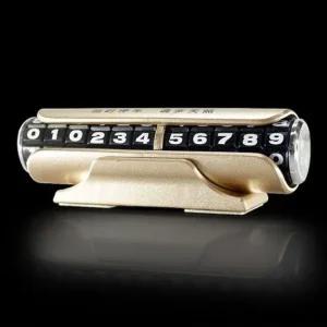 다이얼 차량용 주차알림판 주차번호판 골드 주차알림판 주차연락판 차량주차알림판