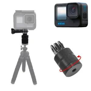 고프로 11 블랙 호환 삼각대 스탠드 360도 거치대 삼각대 어댑터 고프로10 고프로9 히어로