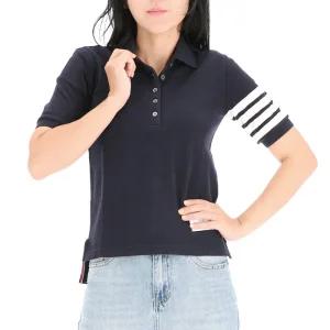 사선완장 FJP052G 07976 415  루프탭 여성 카라 반팔 폴로 PK 피케이 반팔 티셔츠