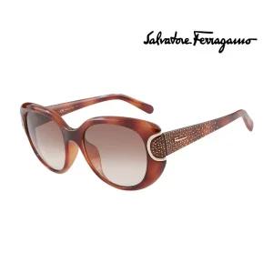 (국내당일출고) 페라가모 명품 선글라스 SF853SRK 214 라운드 여자