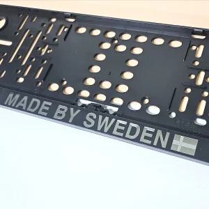 볼보 MADE BY SWEDEN 번호판가드 플레이트