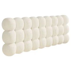 2m 침대 헤드쿠션 1m 헤드보드 화이트 침대벽쿠션