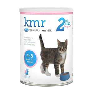 PetAg KMR 2단계 고양이 이유식 - 14온스 4~8주 된 고양이를 위한 DHA, 천연 우유 단백질, 비타민 및 미네랄이 함유된 분유 소화하기 쉬운