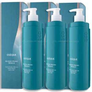 오제끄 실크 바디 필링 프리미엄 스크럽 500ml X 3개