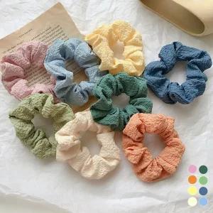 파스텔 고급 곱창밴드 8종세트 LM-0070 곱창밴드 헤어밴드 머리곱창