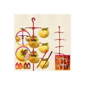 10구 곶감걸이 1개 감말리기 곶감만들기 건조대 플라스틱 36 x 14cm 2컬러