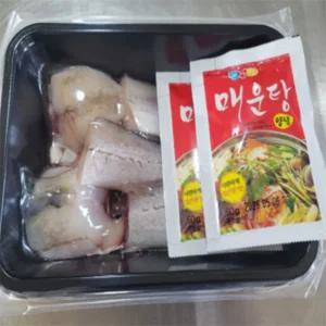 유쎌스토어 손질 생대구 매운탕 (손질 대구 500G 내외와 매운탕소스 2팩) 캠핑국물요리