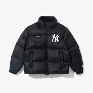 [갤러리아] [뉴에라키즈] MLB 뉴욕 양키스 푸퍼 다운 재킷 블랙 (14856277)