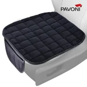 파보니 차량용 방석 퀼팅 극세사 자동차 시트보호미끄럼방지 논슬립 뒷좌석 뒷좌석용 뒷자리 겨울 용방석