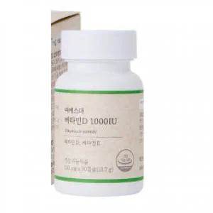 국민영양 여에스더 비타민D 1000IU 3개월분 90캡슐, 3개