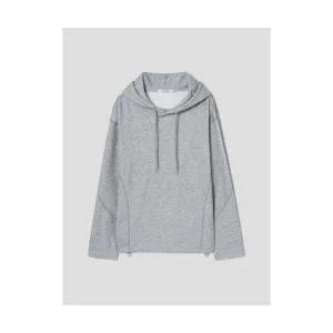 매장정품 에잇세컨즈 8SECONDS 니트라이크 후드티셔츠 그레이 265141CY63 138297