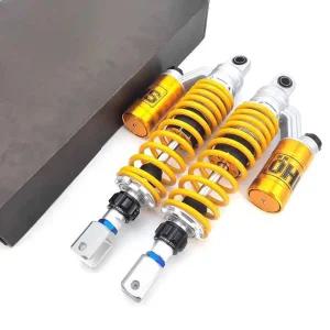 PCX 서스펜션 NMAX 오토바이 교체 옐로우 쇼바 320mm 스쿠터 1쌍