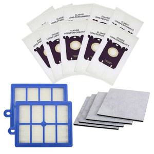 헤파 H12 bag 봉투 일렉트로룩스 청소기용 코튼 먼지 청소기 필터 10 진공