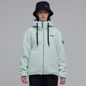 매장정품 NATIONALGEOGRAPHIC 내셔널지오그래픽 남녀공용 코스토니 플리스 뽀글이 후드 풀집업 N234UFJ110J