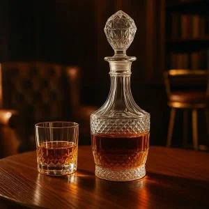[골드스마일]위스키 디캔팅 크리스탈 유리 술병 양주 술주전자