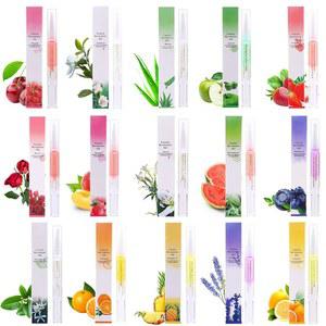 네일 케어 제품 키트용 큐티클 오일 펜 15개 손톱 손상 복구용 세럼 강화 크림 보습제 성장 영양 비타민 E 경화제 라벤더 에센셜 벌크용