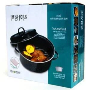 [콩심팥심]직화 조리냄비 28cm 생선 조리기 고구마 요리냄비 군밤 요리팬