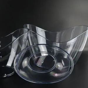 [골드스마일]피서지아이스바스켓 와인 맥주 4L 투명 손잡이아이스통